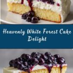 White Forest Cake Recipe