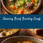 Hearty Beef Barley Soup Recipe