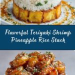 Teriyaki Shrimp and Pineapple Rice Stack Recipe