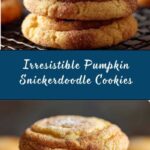 Chewy Pumpkin Snickerdoodle Cookies Recipe