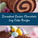 Easter Chocolate Log Cake Recipe