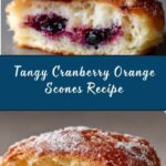 Cranberry Orange Sour Cream Scones Recipe
