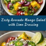 Avocado Mango Salad: Refreshing Recipe with Lime Dressing Recipe