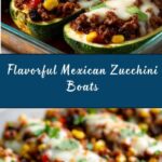 Mexican Zucchini Boats Recipe