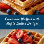 Cinnamon Waffles with Maple Butter Recipe