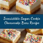 Sugar Cookie Cheesecake Bars Recipe