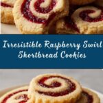 Raspberry Swirl Shortbread Cookies Recipe
