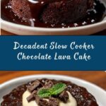 Slow Cooker Chocolate Lava Cake Recipe