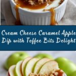 Cream Cheese Caramel Apple Dip with Toffee Bits Recipe