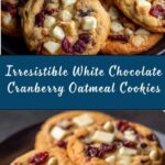 White Chocolate Cranberry Oatmeal Cookies Recipe