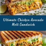 Chicken Avocado Melt Sandwich Recipe