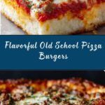 Old School Pizza Burgers Recipe