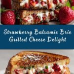 Strawberry Balsamic Brie Grilled Cheese Recipe