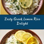 Greek Lemon Rice Recipe