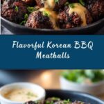 Korean BBQ Meatballs with Spicy Mayo Dip Recipe