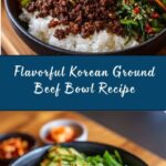 Korean Ground Beef Bowl Recipe