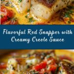 Red Snapper with Creamy Creole Sauce Recipe