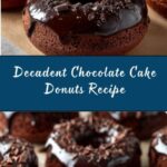 Irresistible Chocolate Cake Donuts Recipe