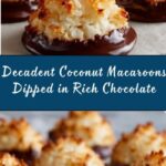 Coconut Macaroons Dipped in Chocolate Recipe