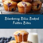 Baked Blueberry Fritter Bites Recipe