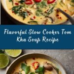 Slow Cooker Tom Kha Soup (Thai Coconut Chicken Soup) Recipe