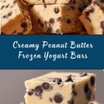 Peanut Butter Frozen Yogurt Bars Recipe