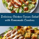Best Chicken Caesar Salad with Homemade Croutons Recipe