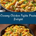 Creamy Chicken Fajita Pasta Recipe