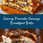 Pancake Sausage Breakfast Bake Recipe