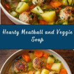 Easy Meatballs and Vegetables Soup Recipe