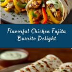Chicken Fajita Burrito Recipe