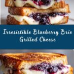 Blueberry Brie Grilled Cheese Recipe