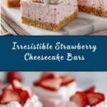 Strawberry Cheesecake Bars Recipe