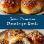 Garlic Parmesan Cheeseburger Bombs Recipe