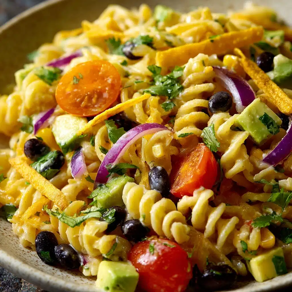 Ranch Taco Pasta Salad Recipe - Recipe Image