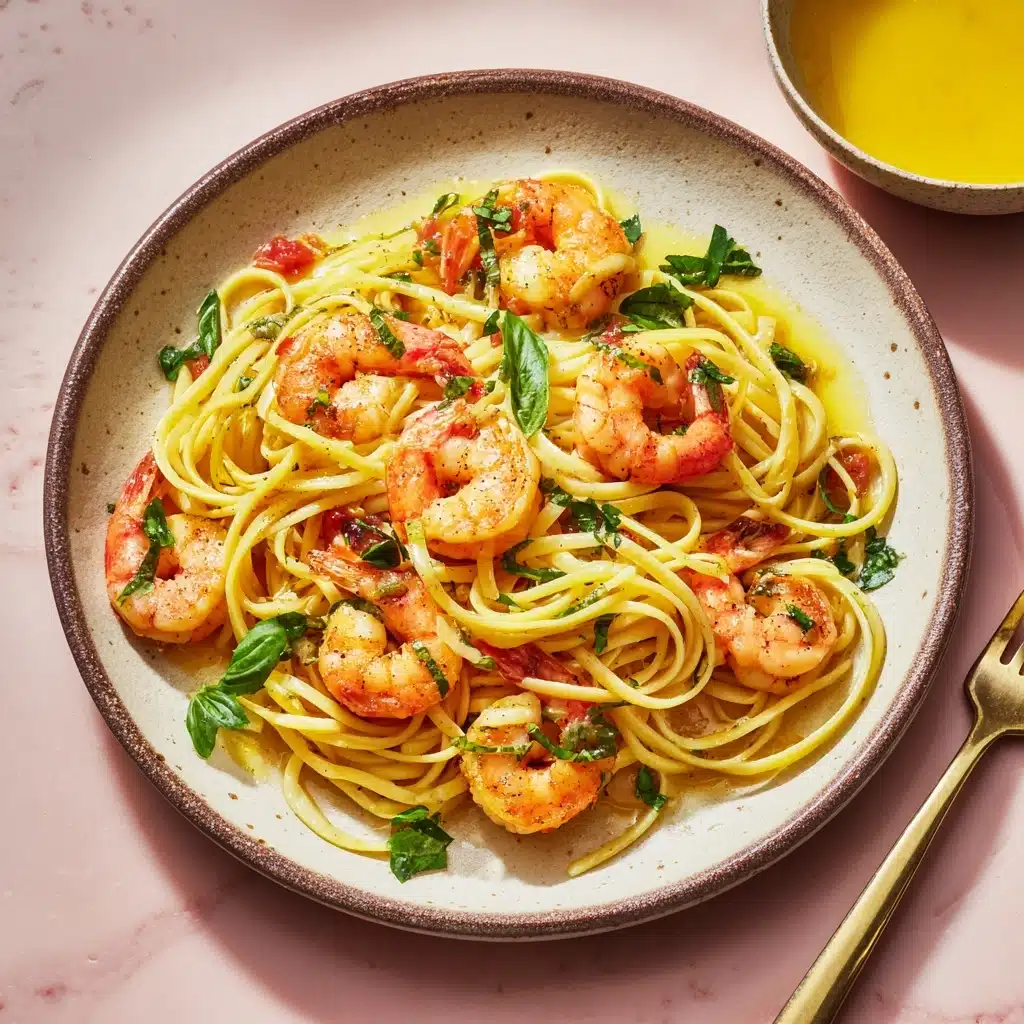 Shrimp Scampi with Whole Wheat Pasta Recipe - Recipe Image