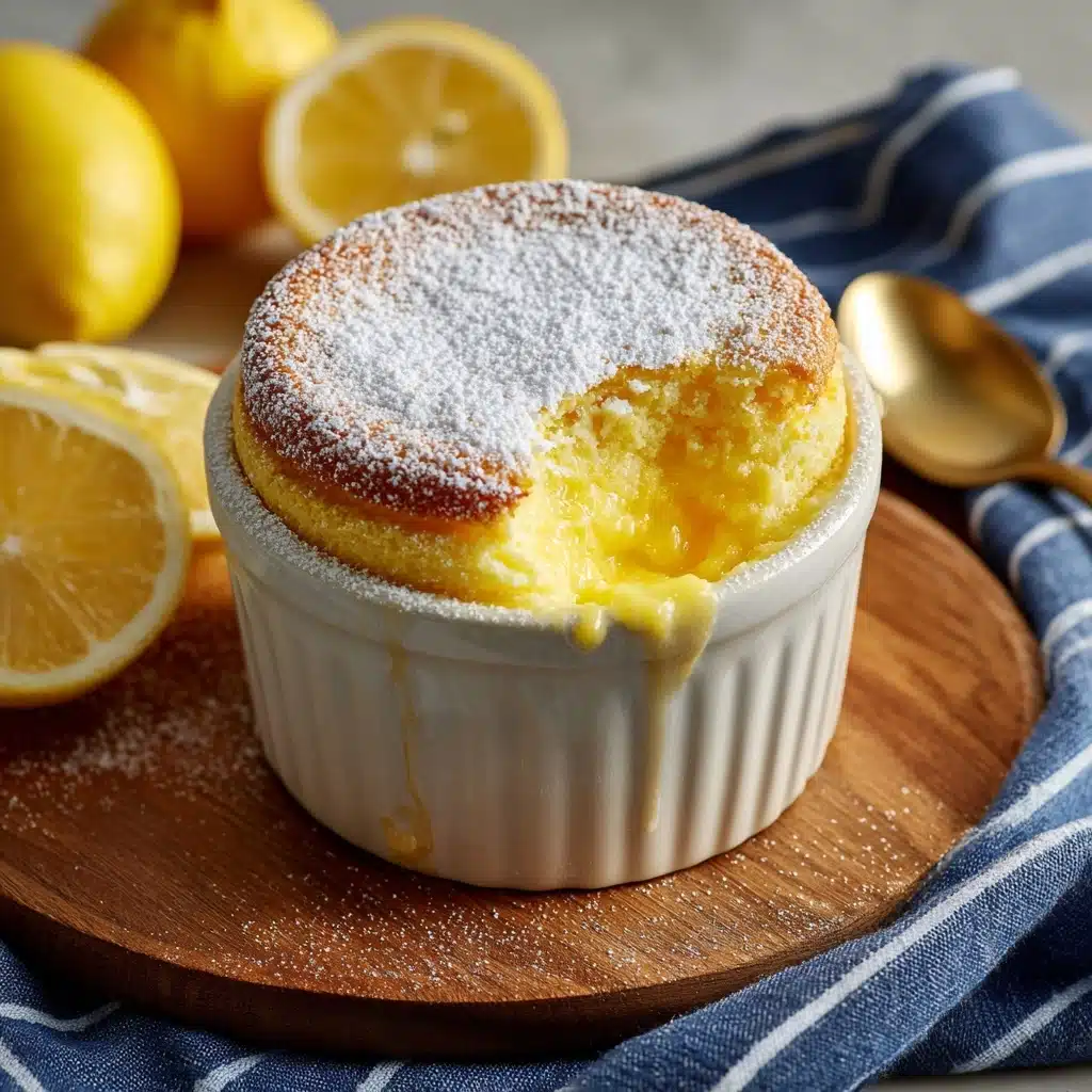 Magic Lemon Cobbler Recipe - Recipe Image