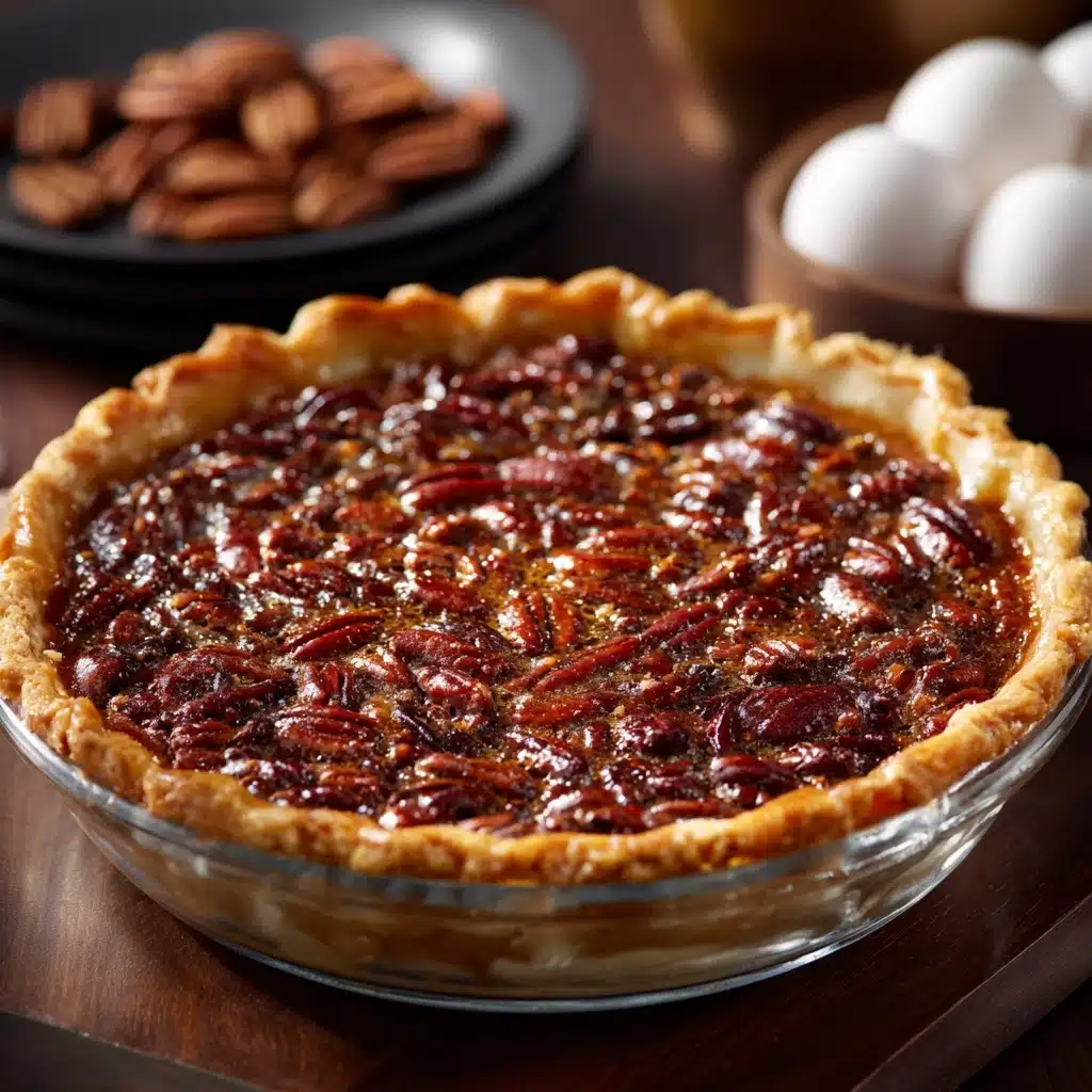 Chocolate Fudge Pecan Pie Recipe - Recipe Image