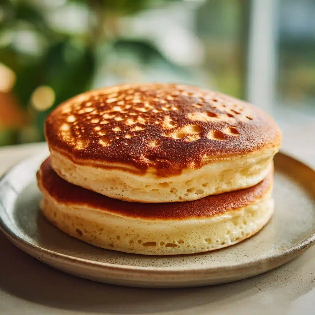 Fluffy Japanese Soufflé Pancakes Recipe - Recipe Image