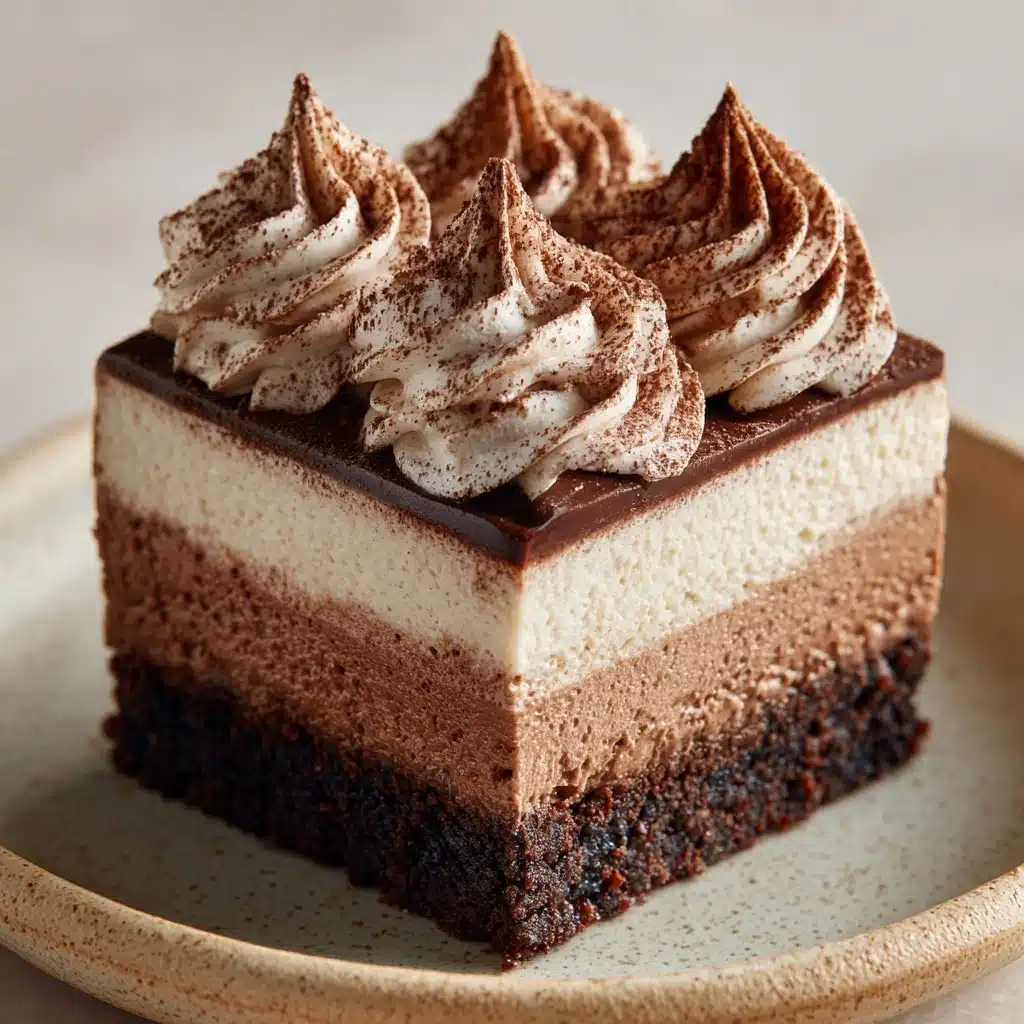 Chocolate Mousse Brownies Recipe - Recipe Image