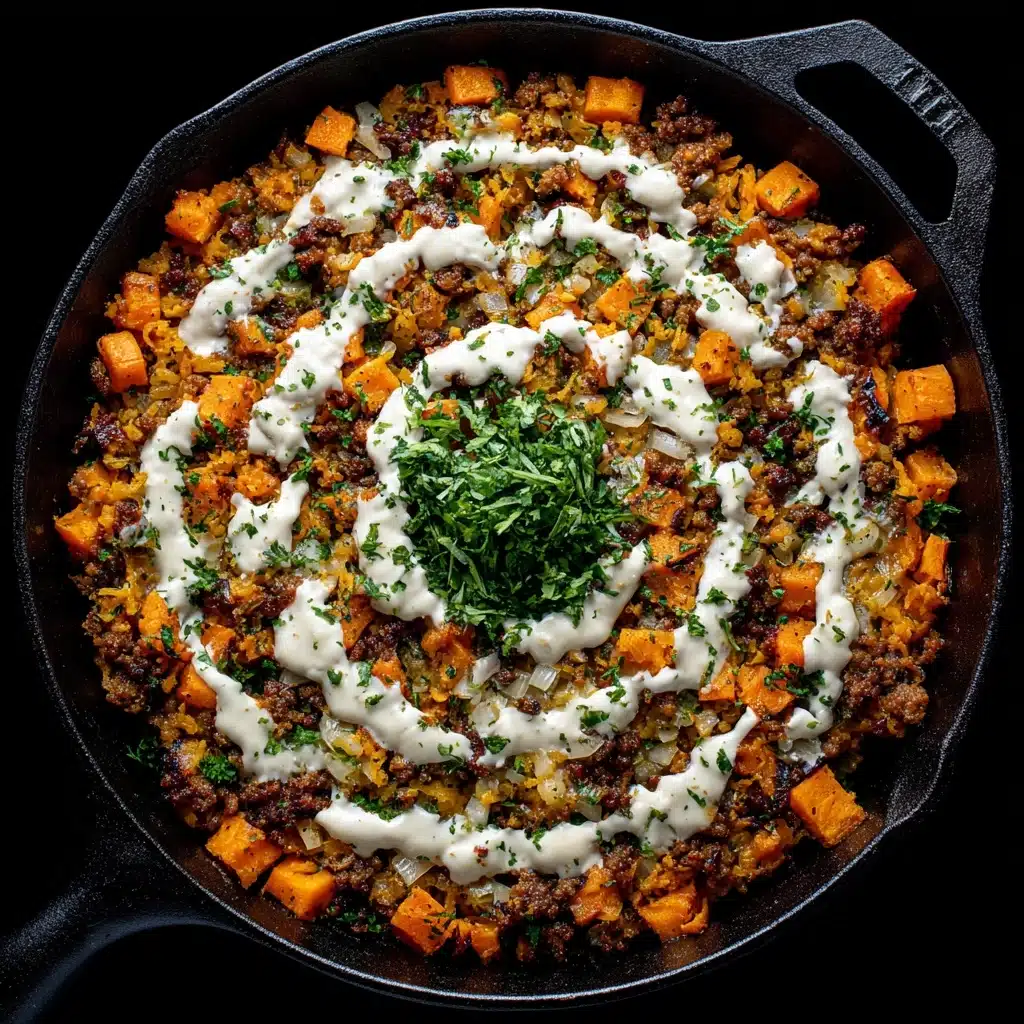Turkey Sweet Potato Skillet Recipe - Recipe Image
