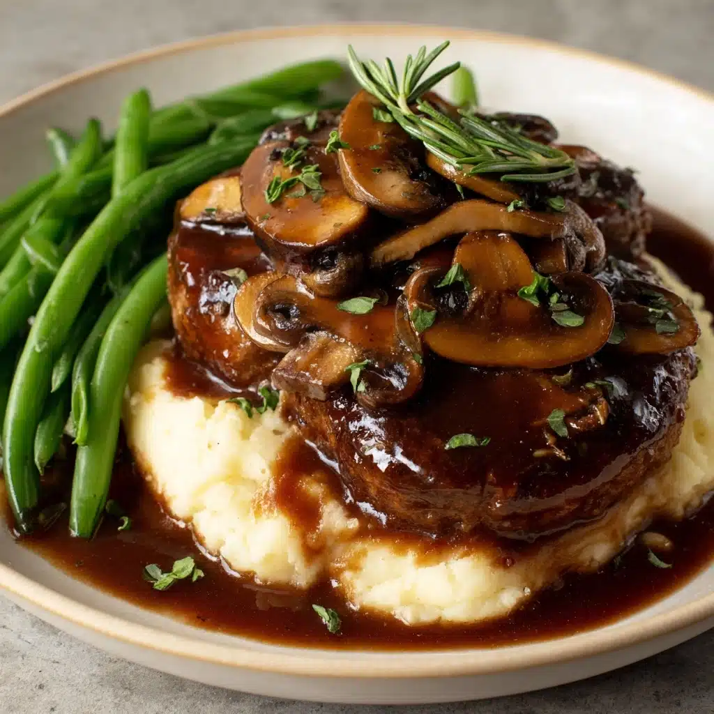 Bobby Flay Salisbury Steak Recipe - Recipe Image