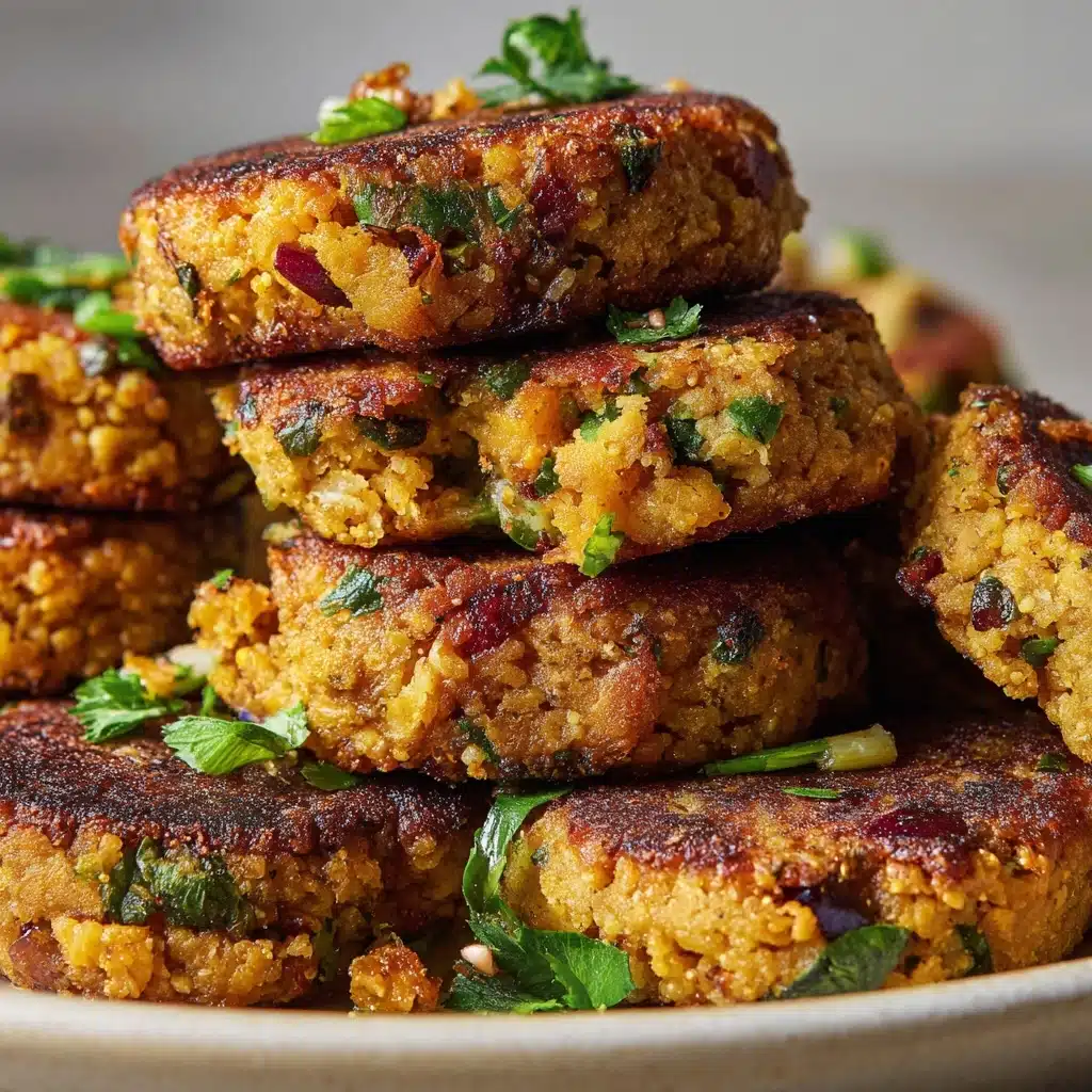 Spicy Chickpea Patties Recipe - Recipe Image
