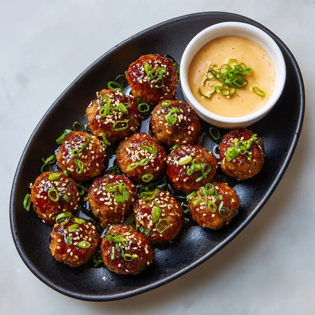 Korean BBQ Meatballs Dip Recipe - Recipe Image