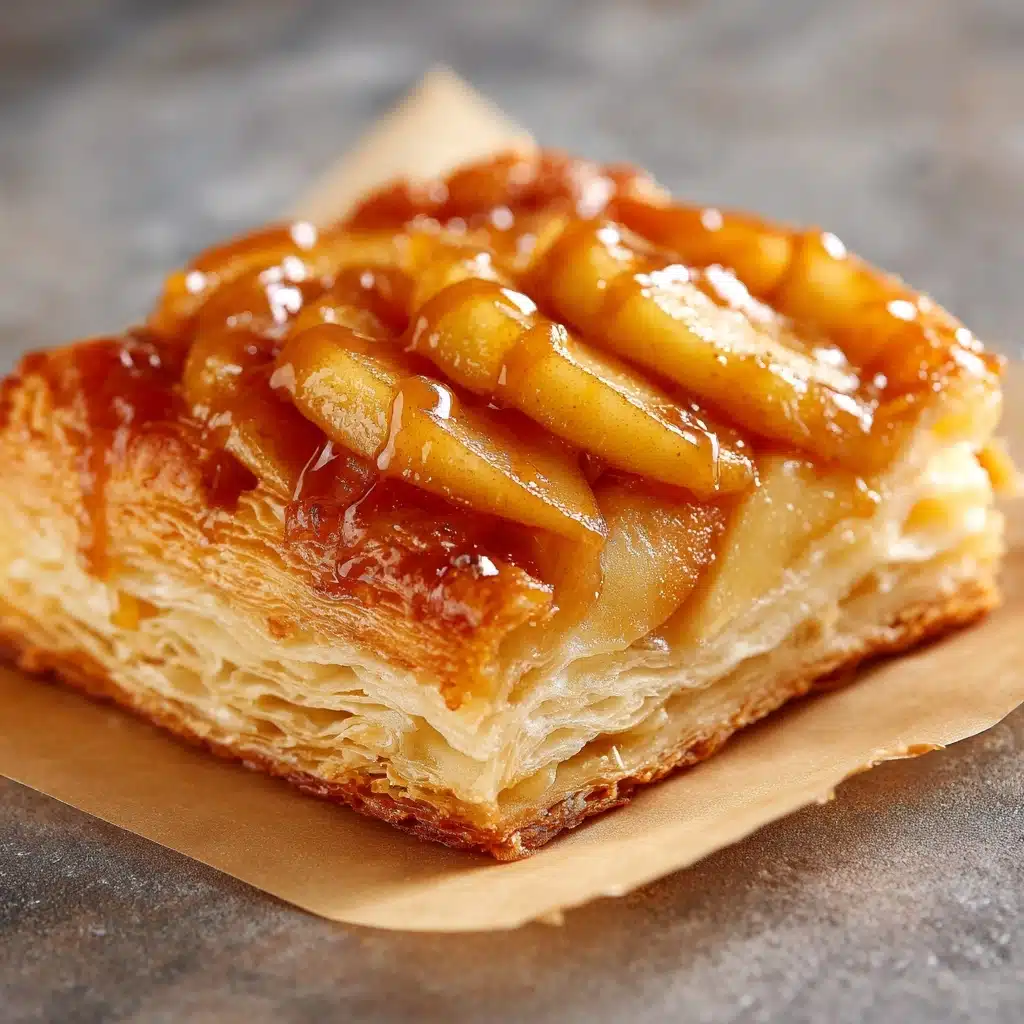 Caramel Apple Puff Pastry Recipe - Recipe Image