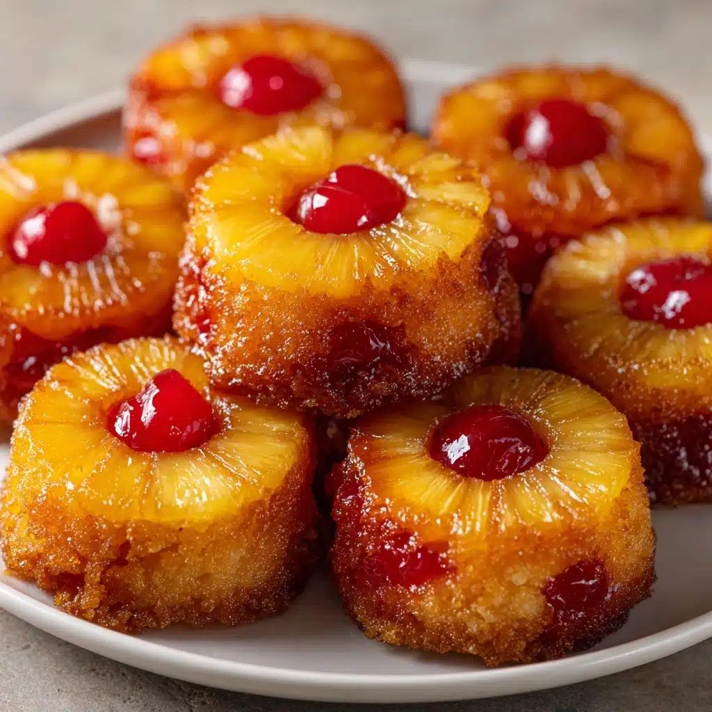 Pineapple Upside-Down Sugar Cookies Recipe - Recipe Image