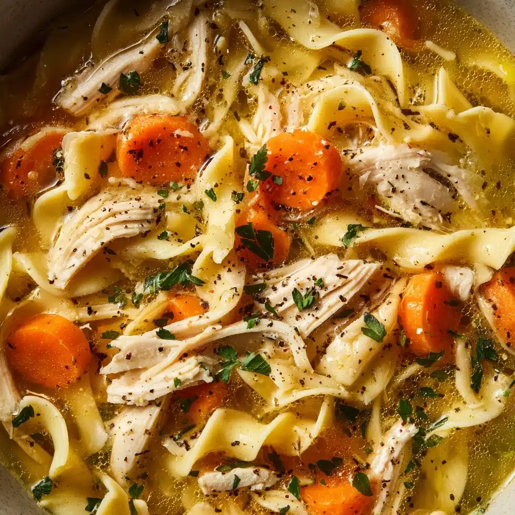 Crockpot Chicken Noodle Soup Recipe - Recipe Image