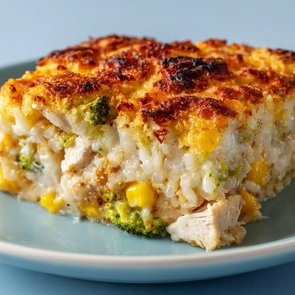 Rotisserie Chicken and Rice Casserole Recipe - Recipe Image