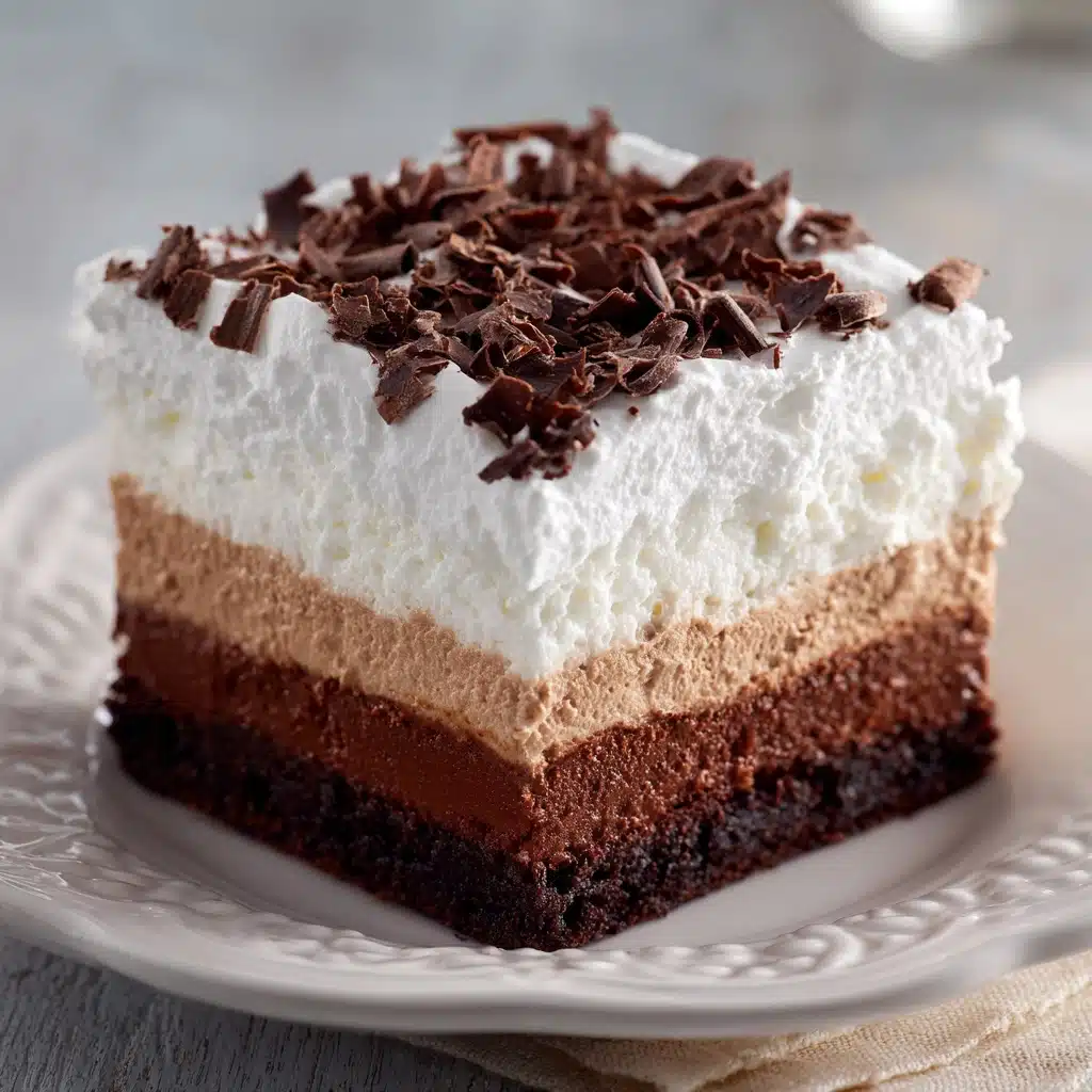 French Silk Brownies Recipe - Recipe Image