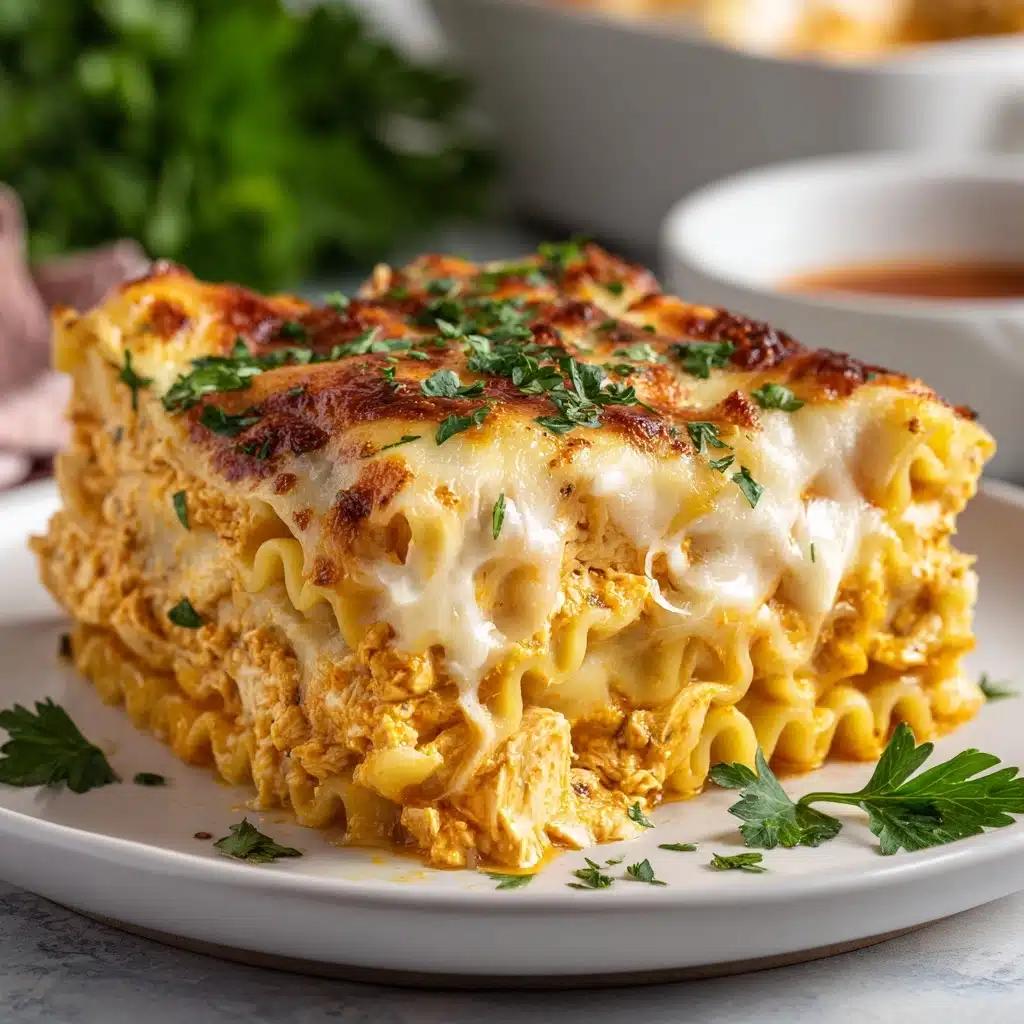 Buffalo Chicken Lasagna Recipe - Recipe Image